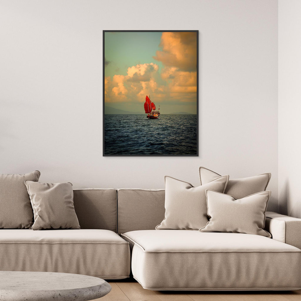 A Red Sail in a Painted Sky - Port Douglas 2024