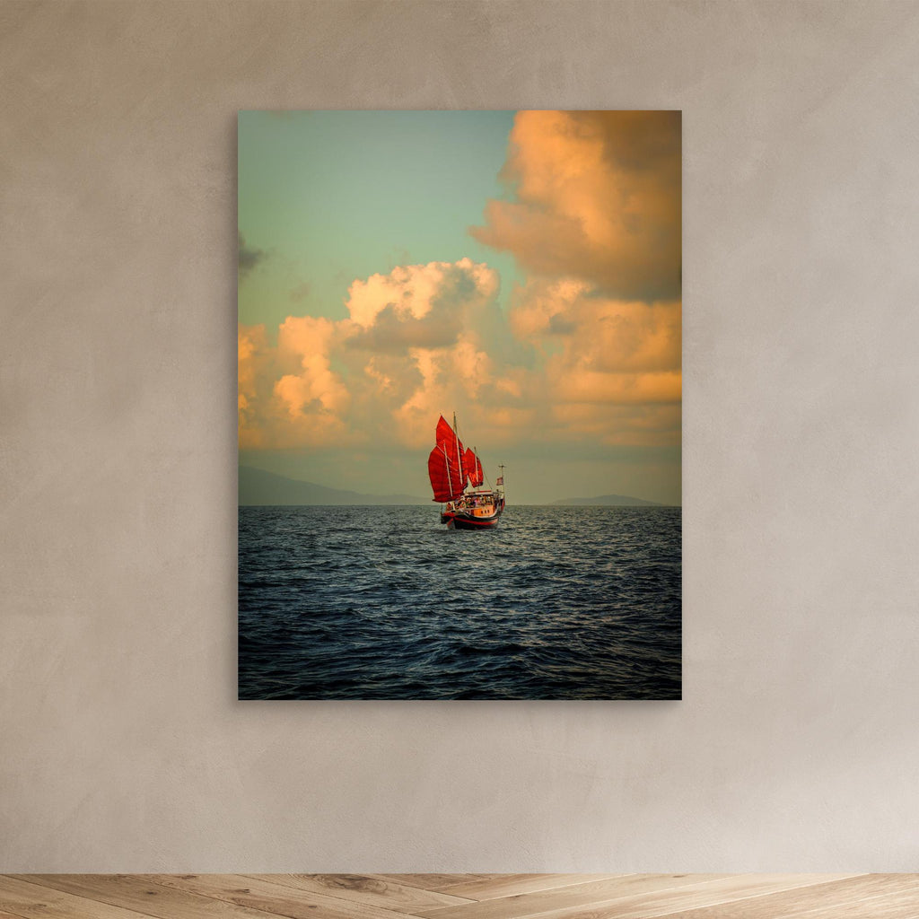 A Red Sail in a Painted Sky - Port Douglas 2024