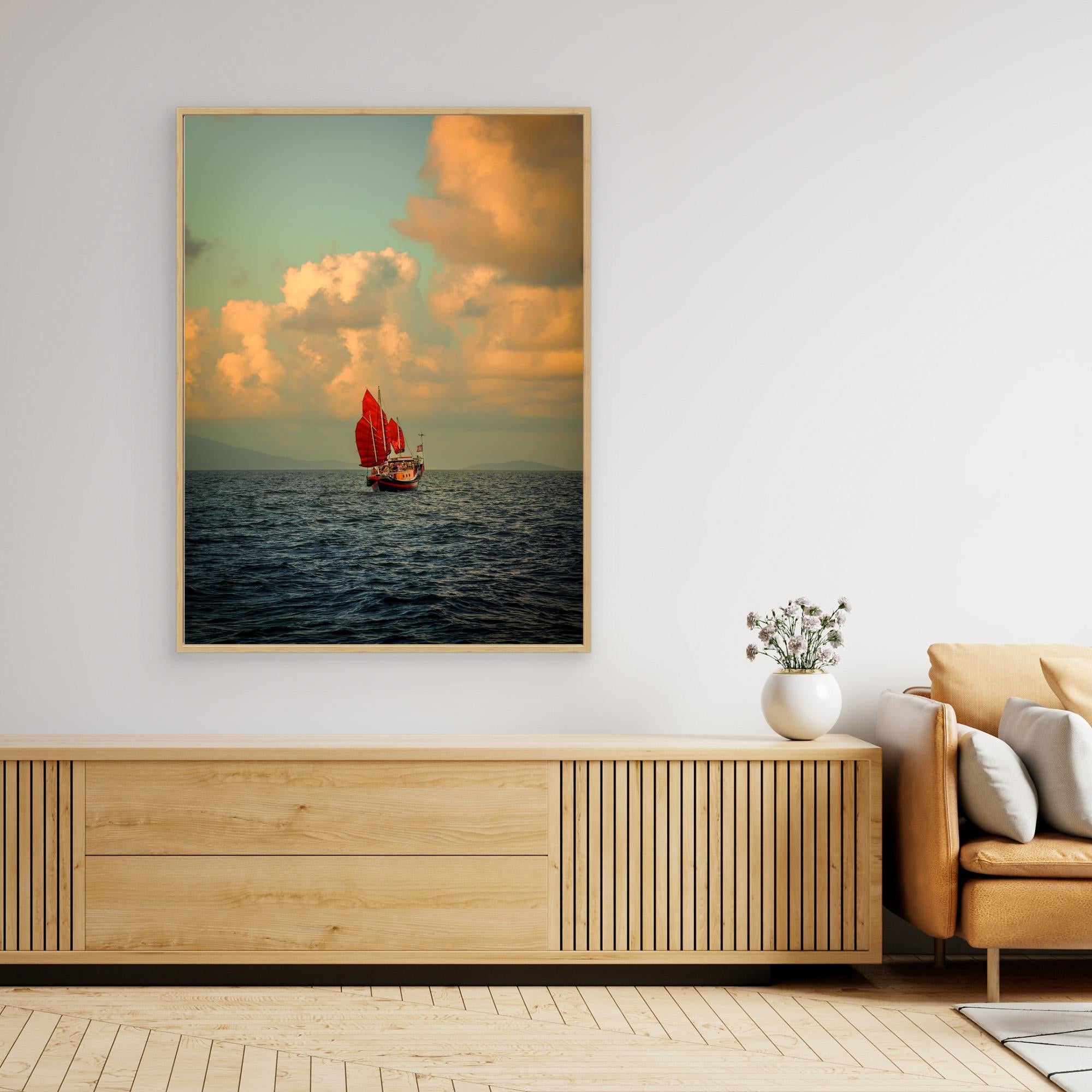 A Red Sail in a Painted Sky - Port Douglas 2024