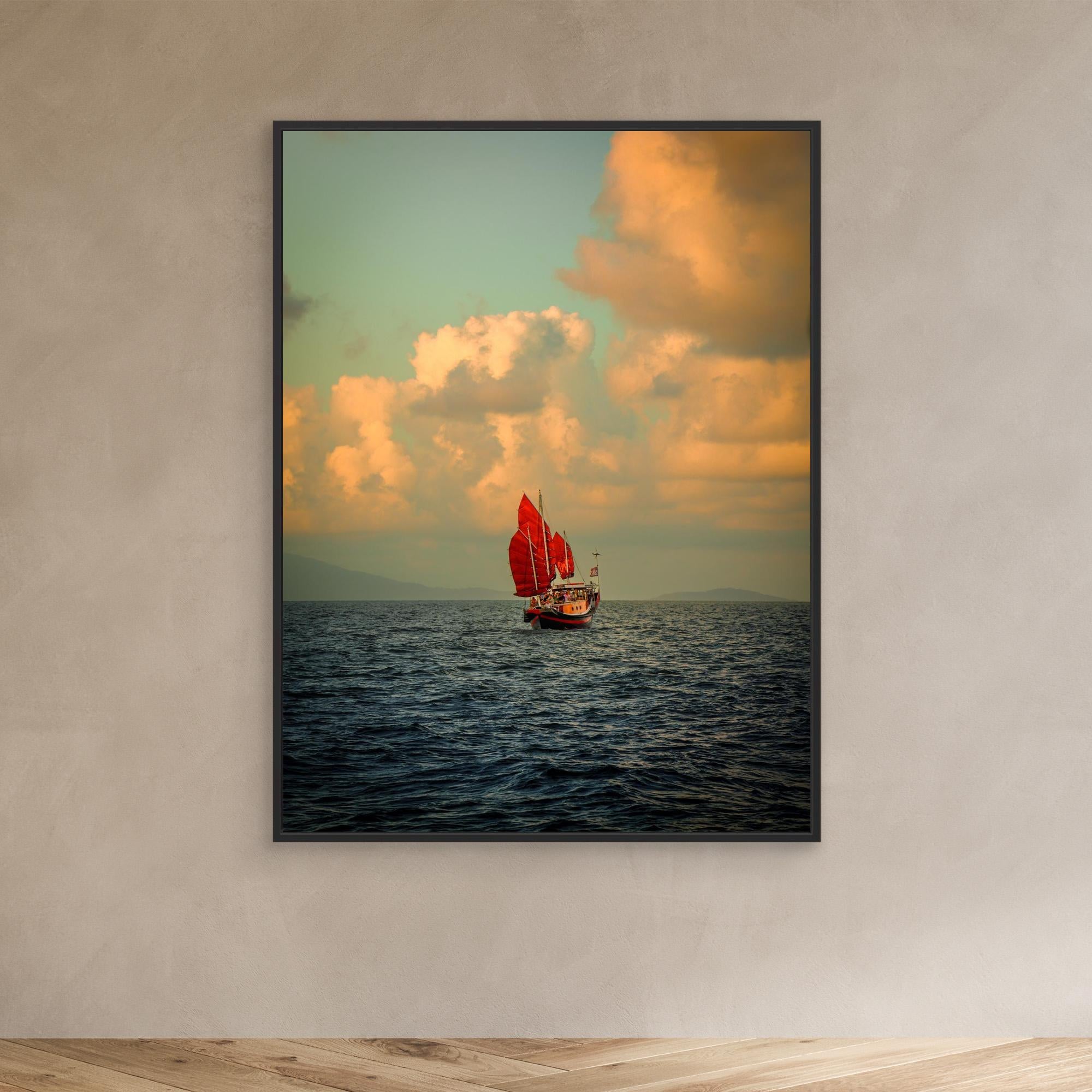 A Red Sail in a Painted Sky - Port Douglas 2024