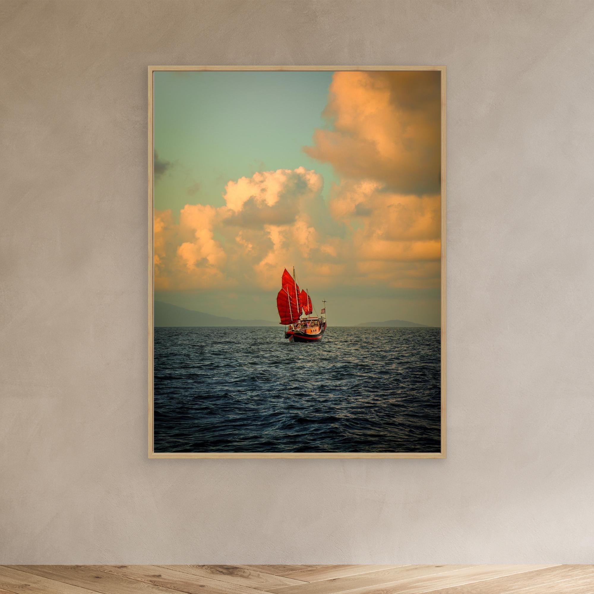 A Red Sail in a Painted Sky - Port Douglas 2024